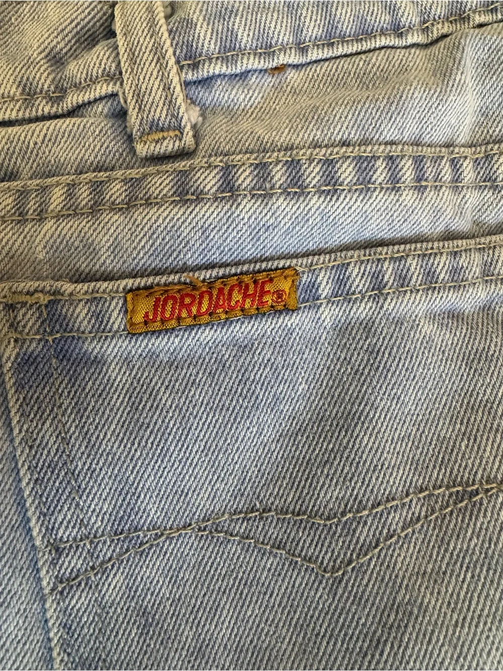 Vintage 1990s Jordache Light Blue Straight Leg Jeans boys